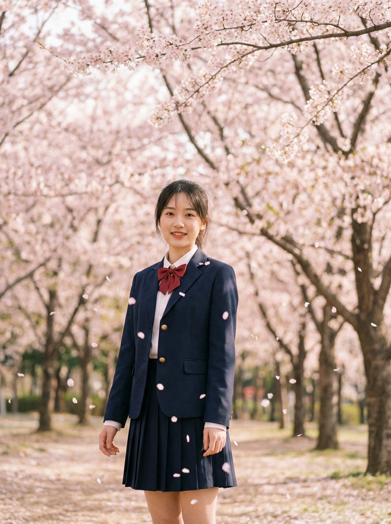 寸止挑战日系JK写真